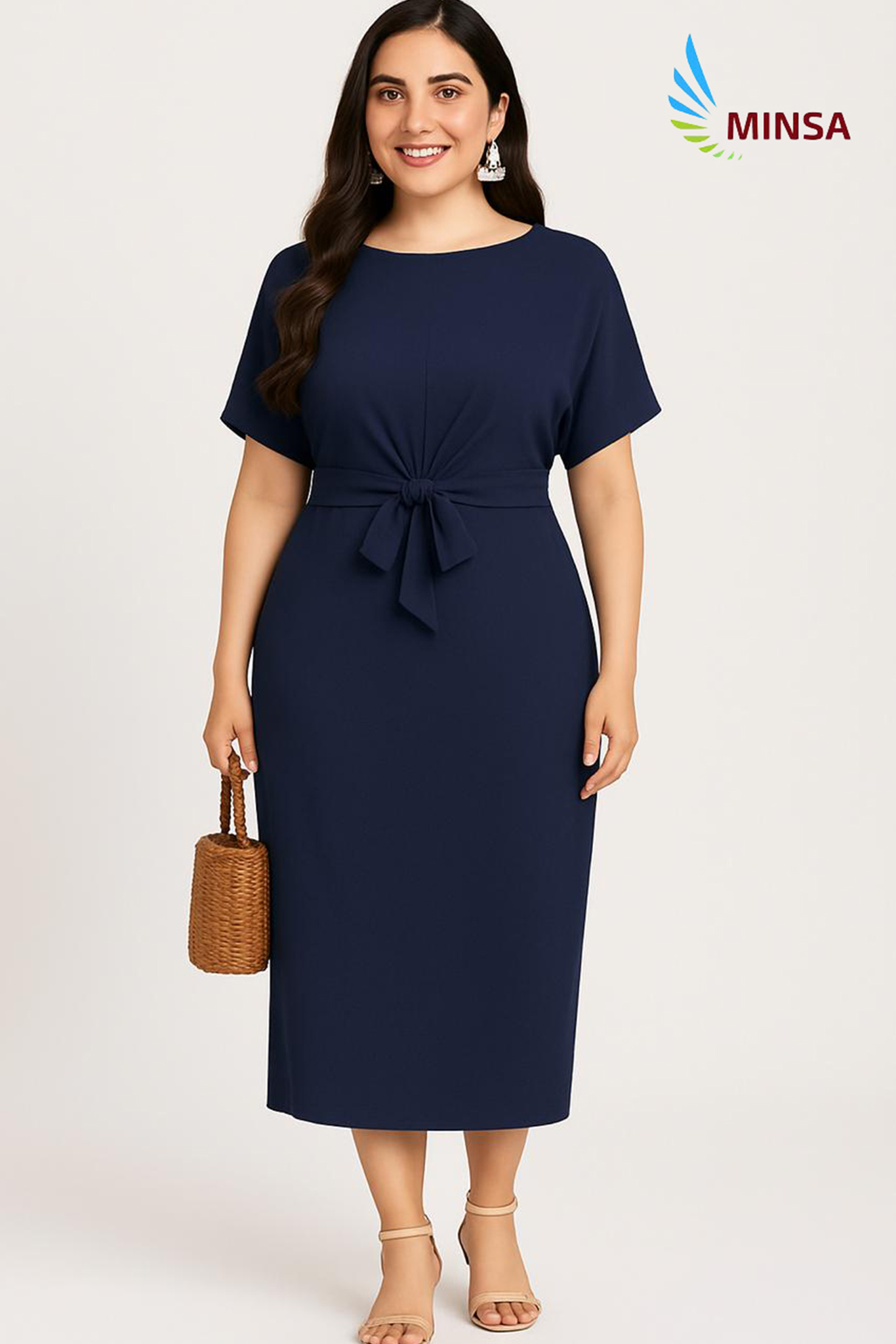 Blue Cotton Dress