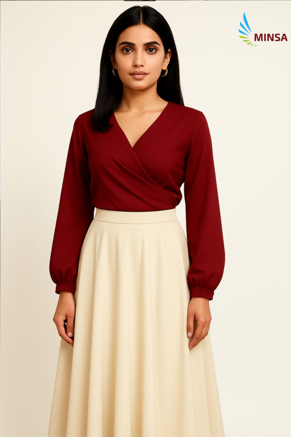 Cotton Mix Women Skirt - Image 3