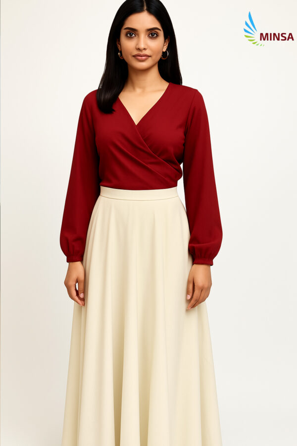 Cotton Mix Women Skirt - Image 4