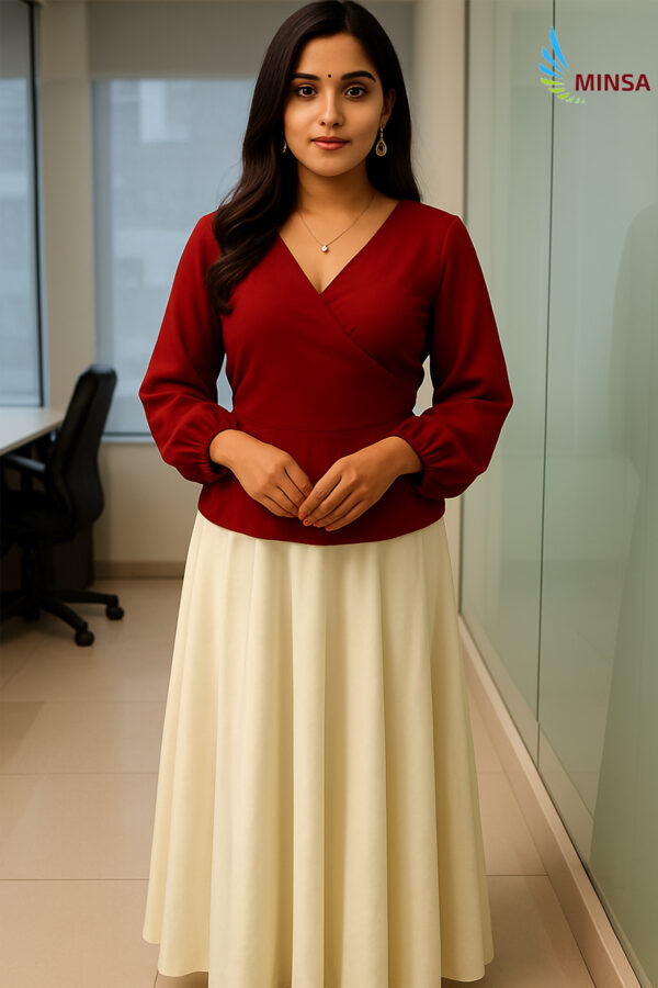 Cotton Mix Women Skirt